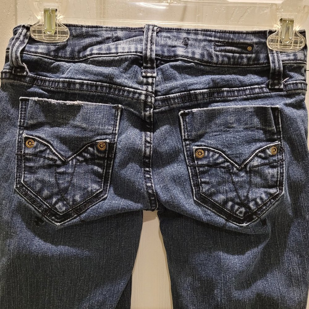 Tokyo Ladies Juniors Skinny Blue Jeans sz. 3